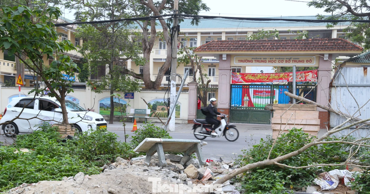 Gần 2ha đất vàng thành bãi rác, án ngữ ngay trước trường học ở Nghệ An