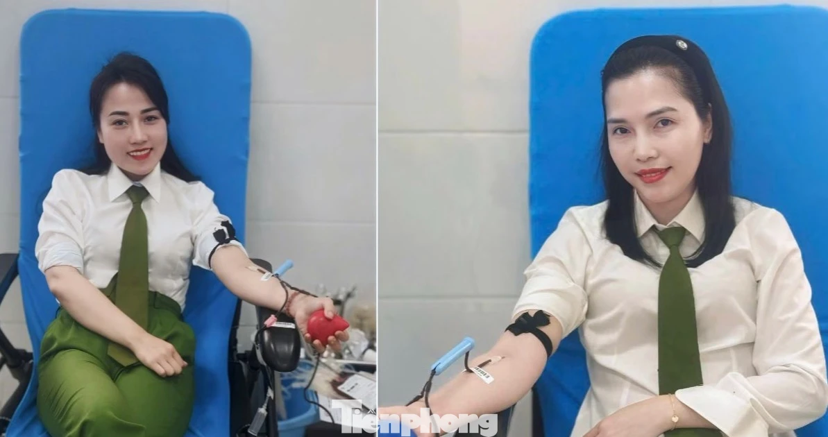 Nghĩa cử nhân văn ở 'Ngân hàng máu sống' Công an tỉnh Nghệ An