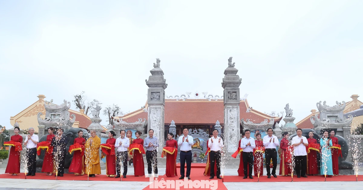 Khánh thành di tích quốc gia Mộ và Đền thờ Lê Đức Tuy sau tu bổ gần 30 tỷ đồng