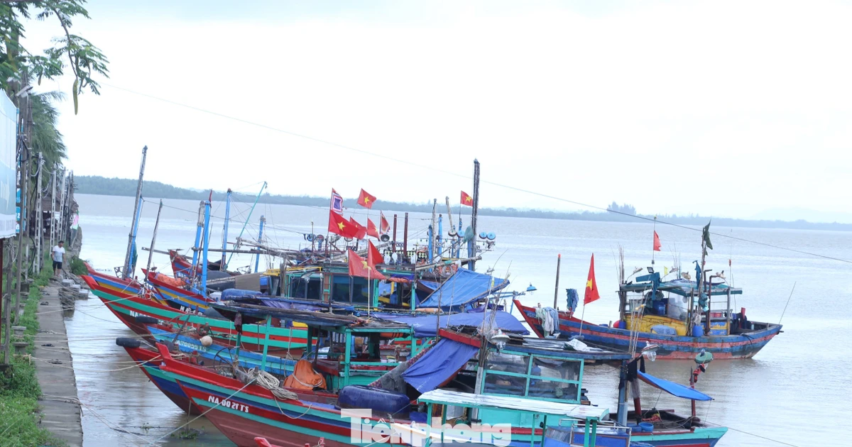 Nghệ An cấm biển ứng phó với bão số 5