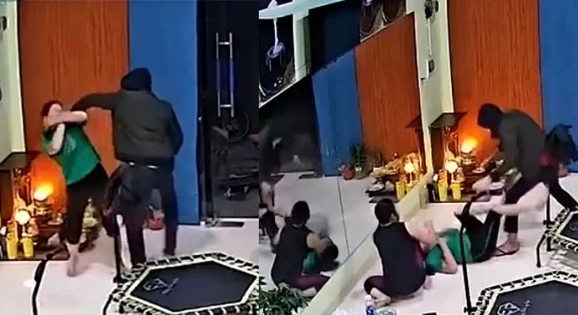 Người đàn ông bịt mặt xông vào phòng tập thể dục có 3 phụ nữ