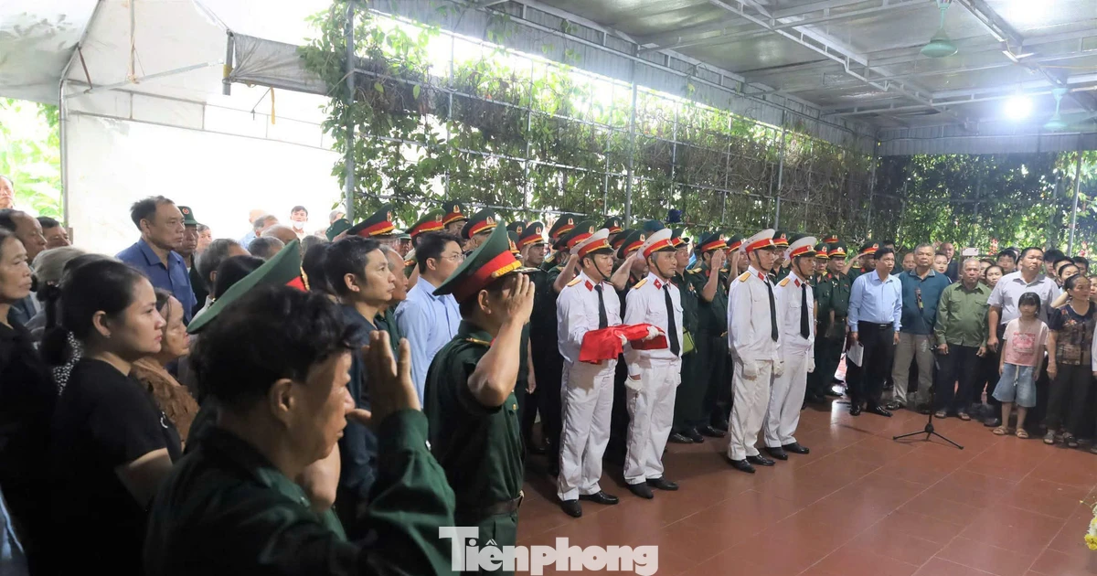 Xúc động ngày trở về của liệt sĩ sau 54 năm nằm lại chiến trường