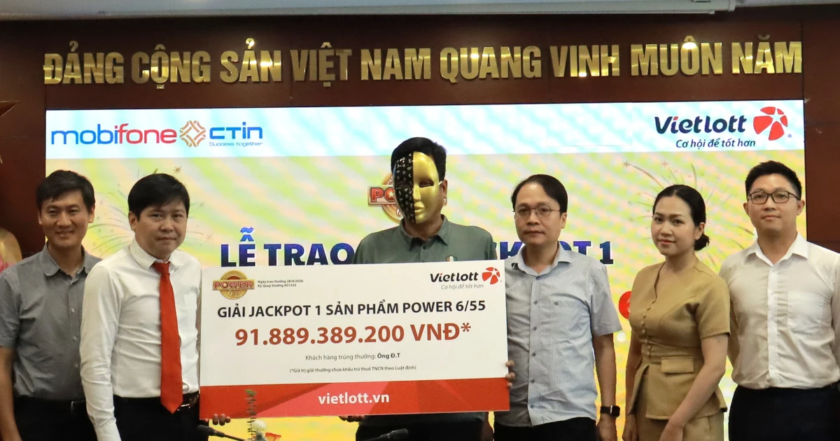 Tiết lộ bộ số Vietlott nam doanh nhân vừa trúng gần 92 tỷ đồng