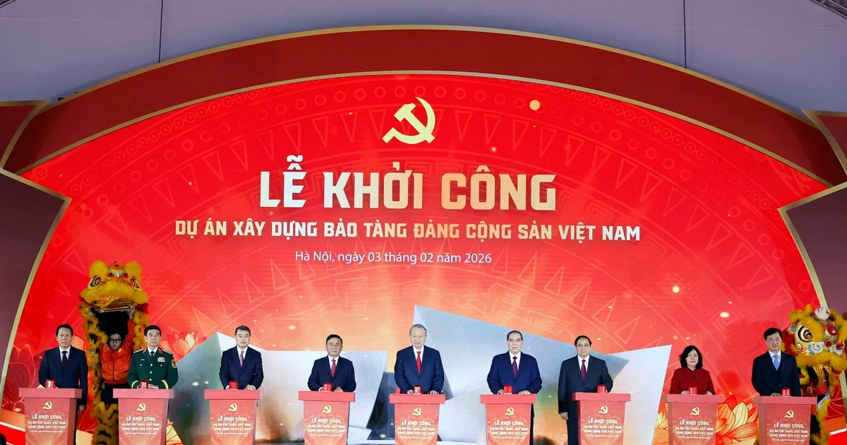 Tổng Bí thư Tô Lâm dự Lễ khởi công dự án xây dựng Bảo tàng Đảng Cộng sản Việt Nam