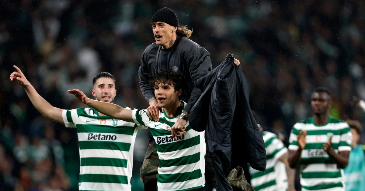 Cú lội ngược dòng 'thần thánh' của Sporting Lisbon