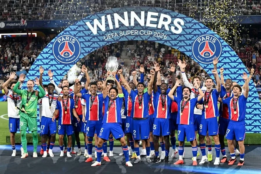 Đánh bại Aston Villa, PSG lên ngôi vô địch Siêu cúp châu Âu