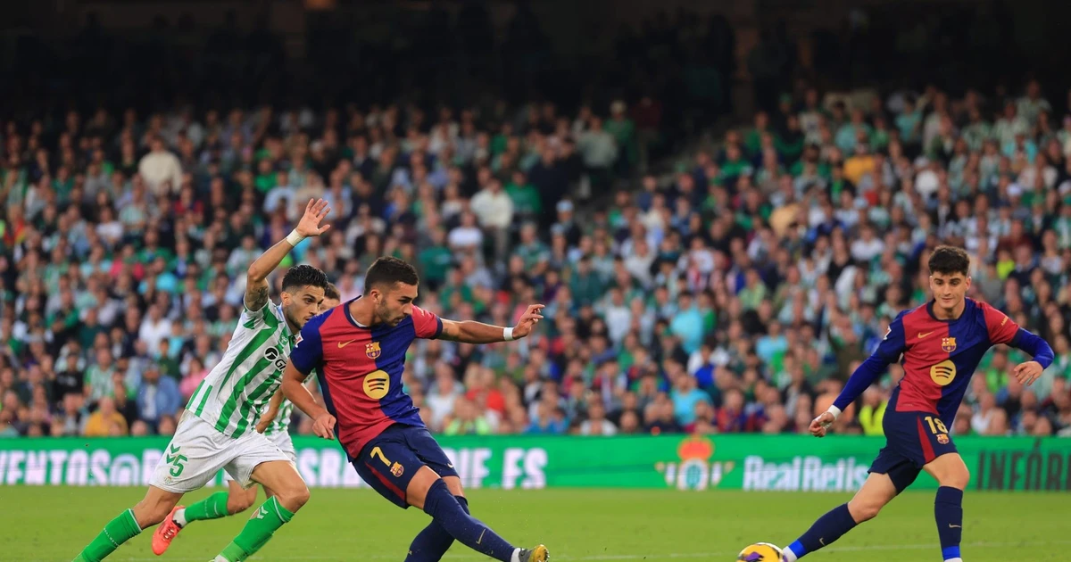 Nhận định Real Betis vs Barcelona, 00h30 ngày 7/12: Đánh chén con mồi