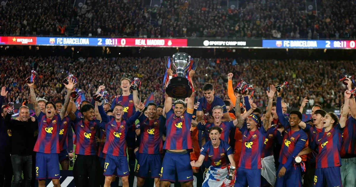 Barcelona bảo vệ thành công danh hiệu La Liga