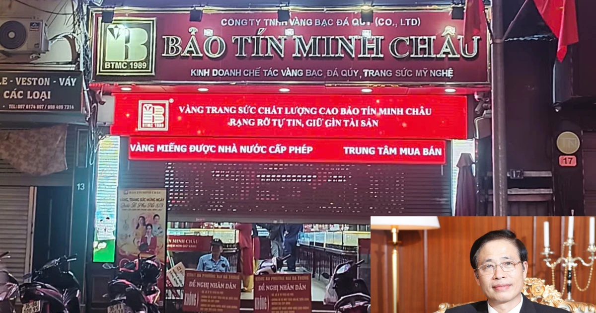 Bắt tạm giam ông Vũ Minh Châu, Giám đốc Công ty vàng Bảo Tín Minh Châu