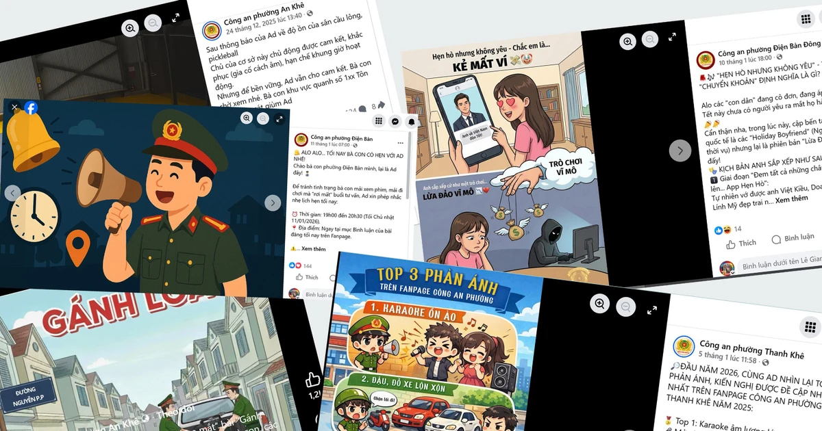 Khi công an Đà Nẵng 'bắt trend' để gần dân