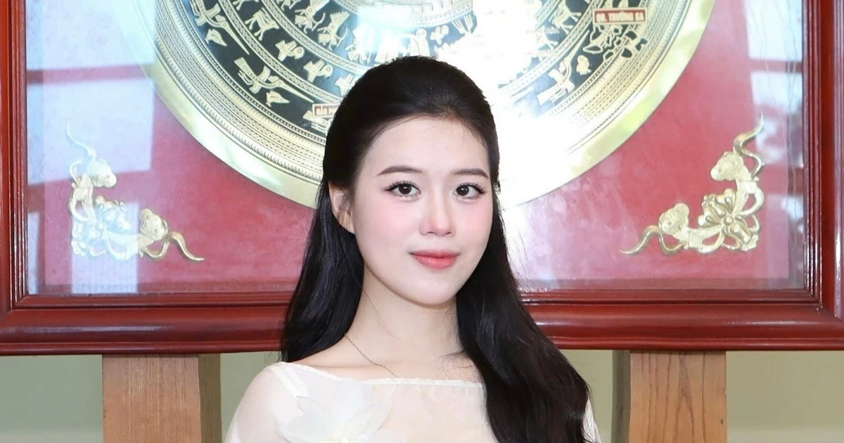 Nữ sinh ngành Kế toán xuất sắc giành giải Nhất Sinh viên Thanh lịch 2025