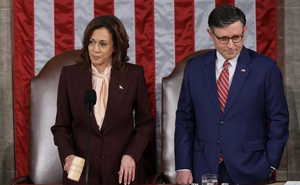 Bà Harris chủ trì lễ chứng nhận chiến thắng của ông Trump | Báo điện tử  Tiền Phong