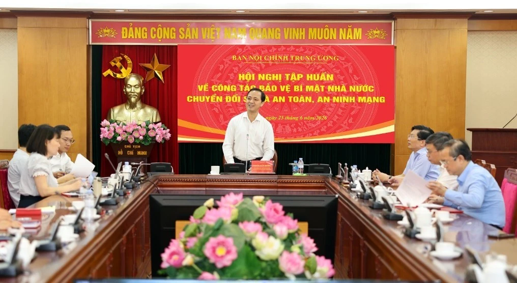 Ban Nội chính Trung ương triển khai chiến dịch 45 ngày cao điểm chuyển đổi số