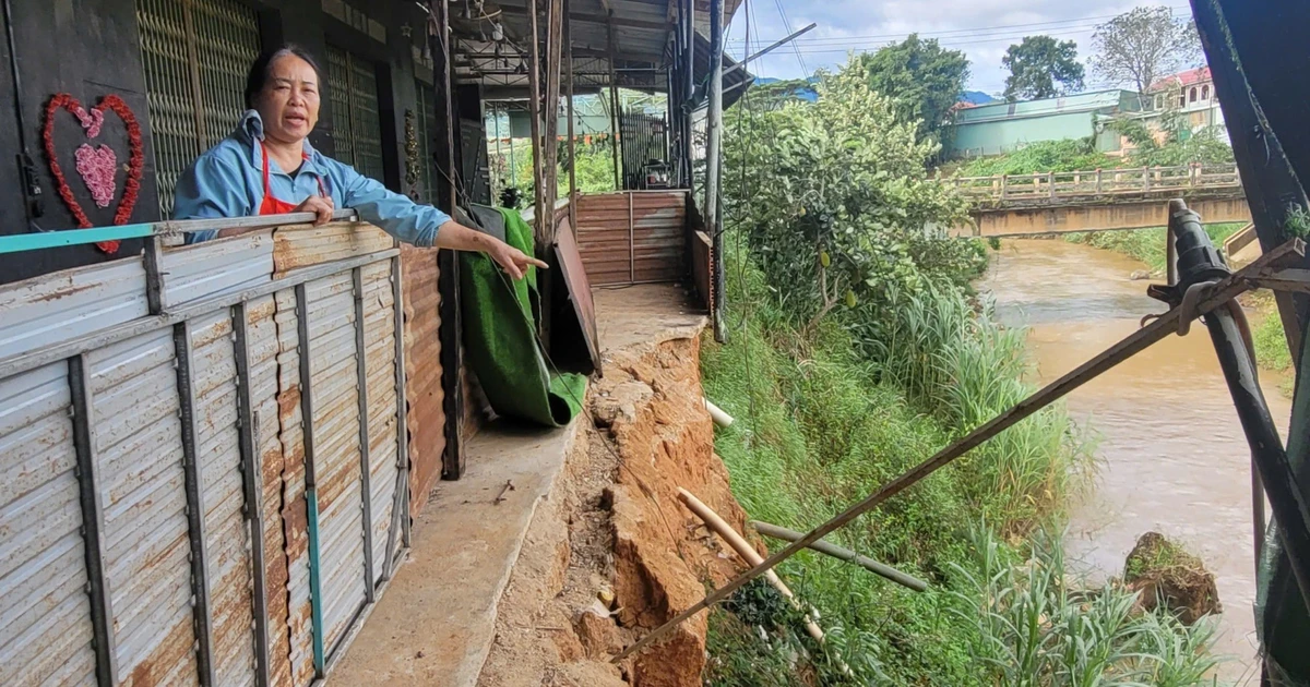 Người dân vùng cao Quảng Ngãi sống thấp thỏm khi 'hà bá' ăn dần vào làng