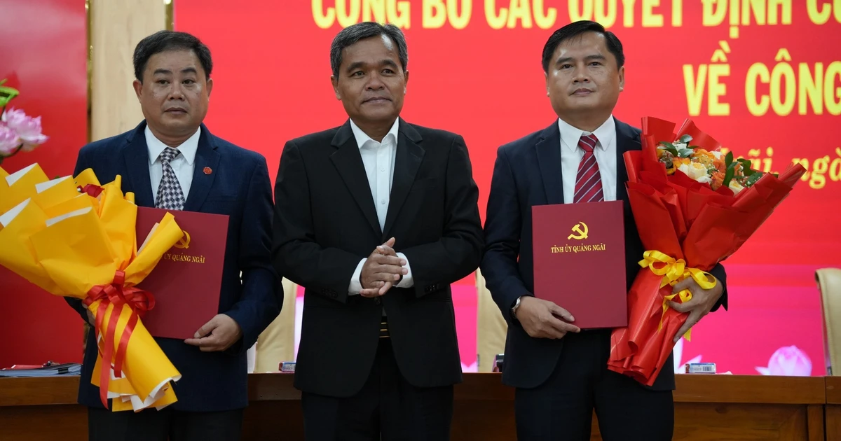 Công bố quyết định của Ban Bí thư Trung ương Đảng về công tác cán bộ