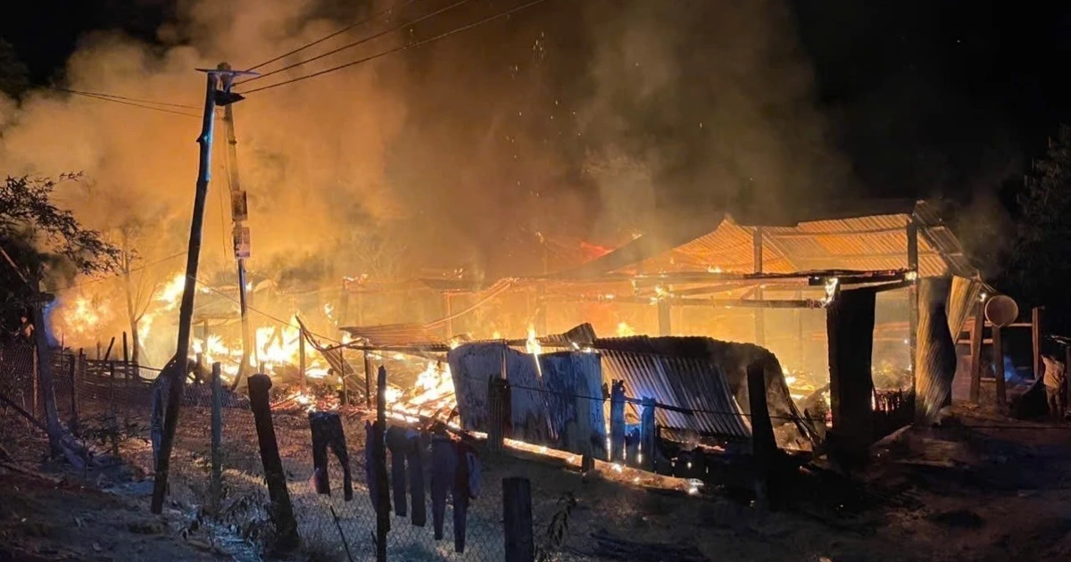 Cháy nhà trong đêm, 1 người thiệt mạng, 4 người thoát hiểm trong gang tấc