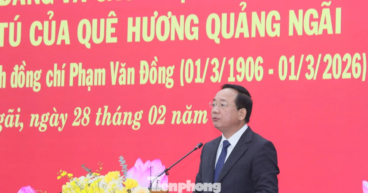 Học tập và lan tỏa tấm gương đồng chí Phạm Văn Đồng