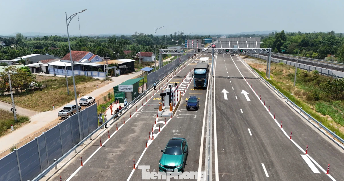 Chính thức thông xe cao tốc Quảng Ngãi - Hoài Nhơn