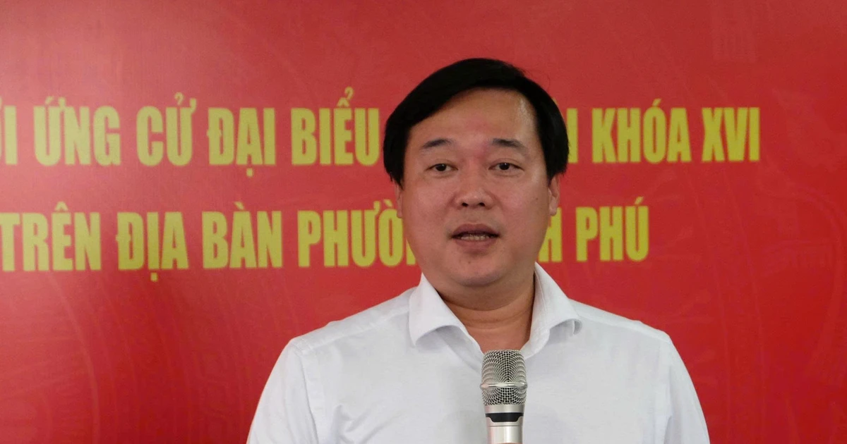 Ông Lê Quốc Phong được cử tri nơi cư trú tín nhiệm tuyệt đối