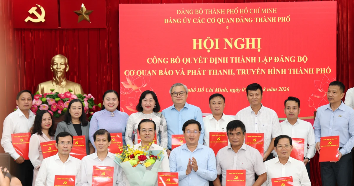 Ông Lê Văn Minh giữ chức Bí thư Đảng ủy Cơ quan Báo và Phát thanh, Truyền hình TP. HCM
