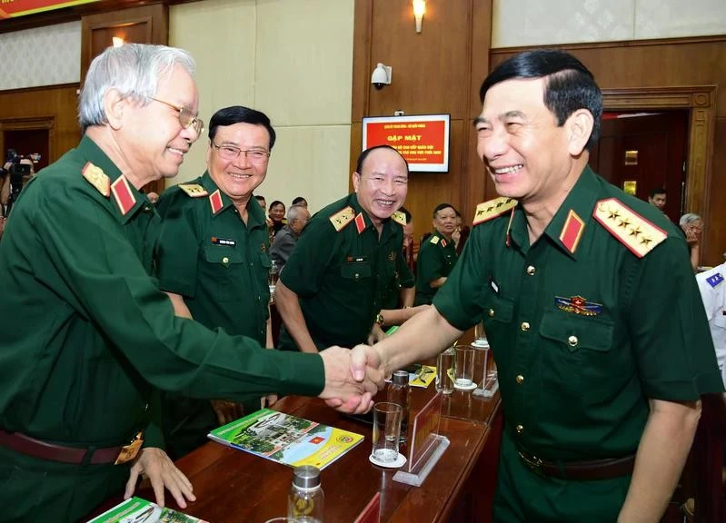 Đại tướng Phan Văn Giang gặp gỡ cán bộ cao cấp Quân đội nghỉ hưu, nghỉ công tác khu vực phía Nam