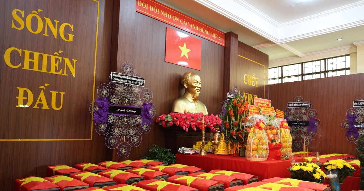 Phát hiện, quy tập thêm 8 hài cốt liệt sĩ tại rãnh mộ thứ hai Công viên Lê Thị Riêng