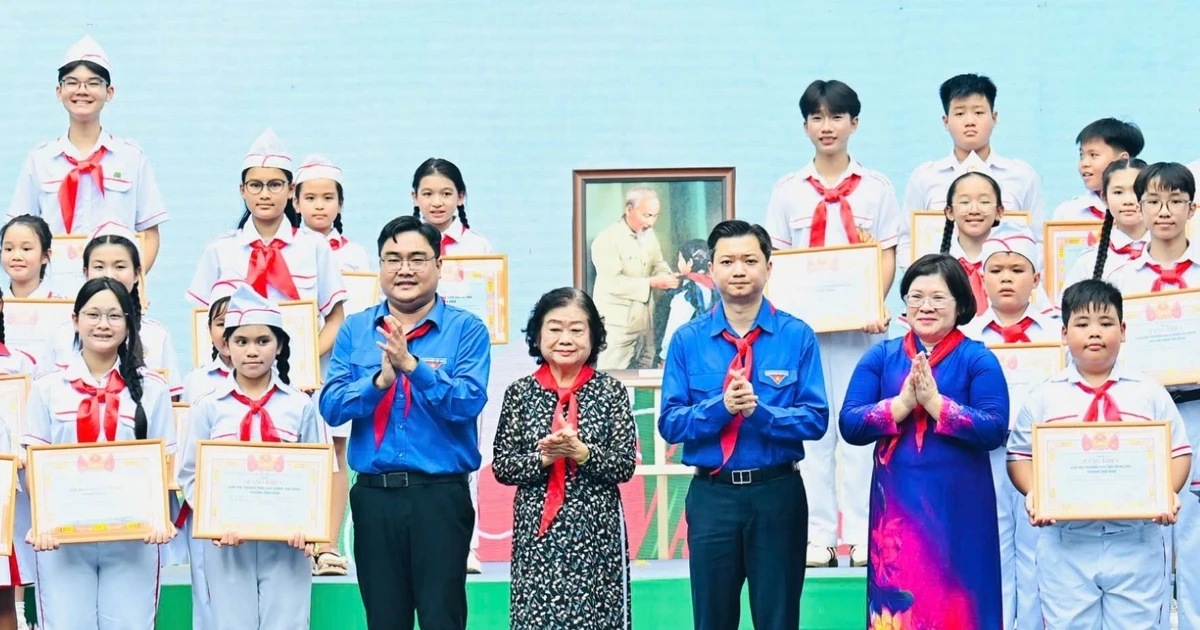 TPHCM vinh danh, khen thưởng 160 Liên đội trưởng, 84 Liên đội tiêu biểu