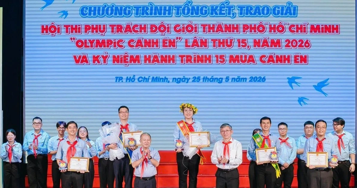 Vinh danh, khen thưởng các thầy cô phụ trách Đội giỏi ở TPHCM