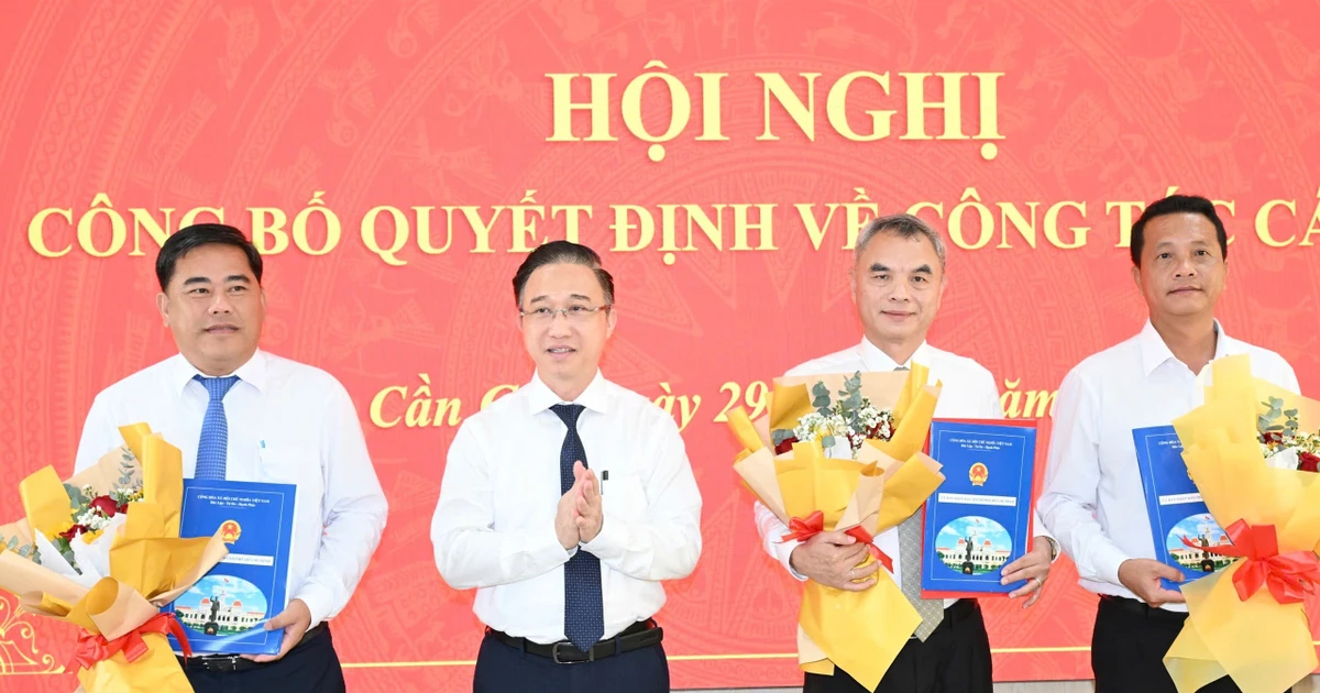Công bố quyết định của Ban Thường vụ Thành ủy TPHCM về công tác cán bộ