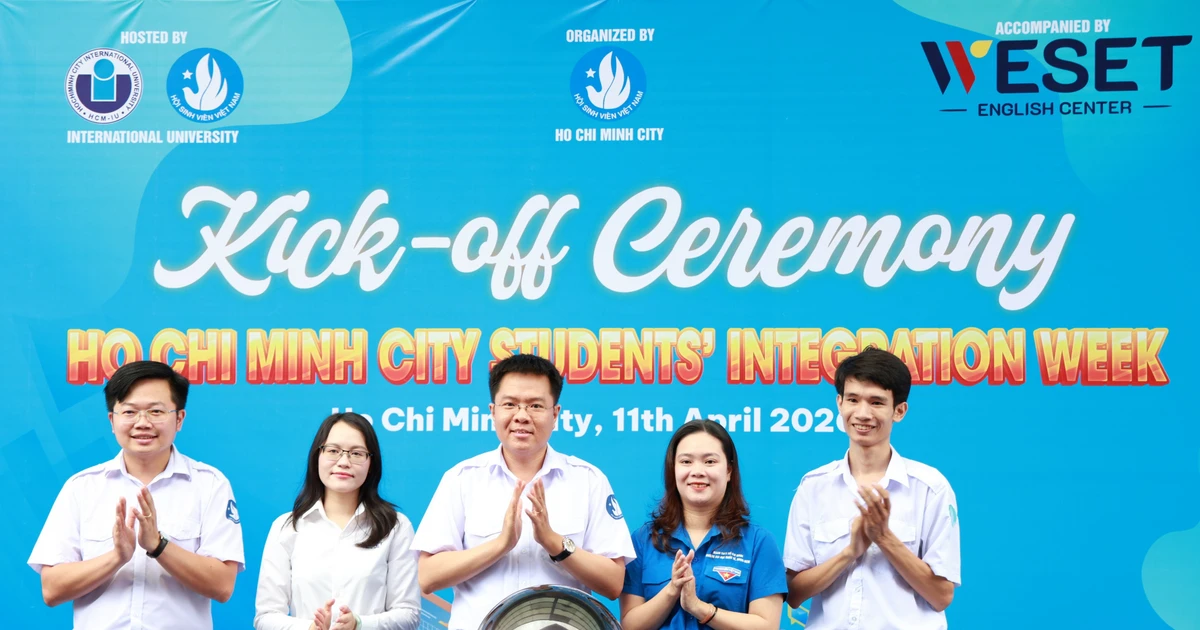 Sinh viên TPHCM tham gia tuần cao điểm rèn kỹ năng hội nhập