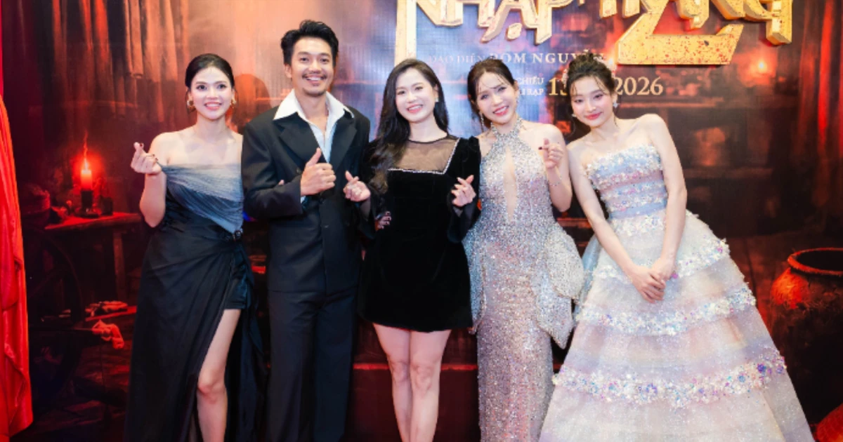 Lâm Vỹ Dạ, Huỳnh Phương chúc mừng Khả Như, Quang Tuấn ra mắt Quỷ Nhập Tràng 2