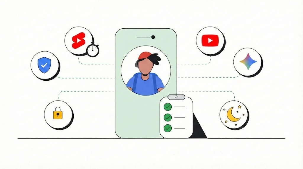 YouTube có thêm tính năng giúp phụ huynh đặt giới hạn xem Shorts của trẻ em