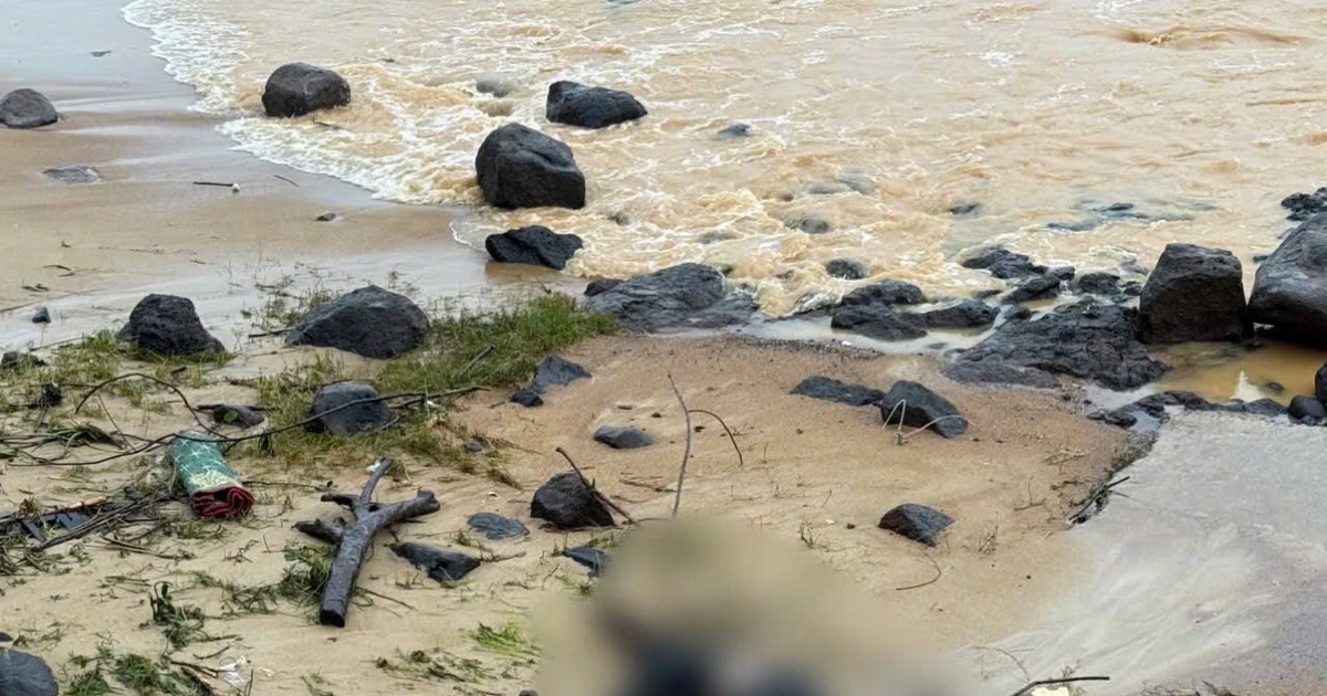 Thi thể dạt vào bờ biển Quảng Trị là nam sinh lớp 11