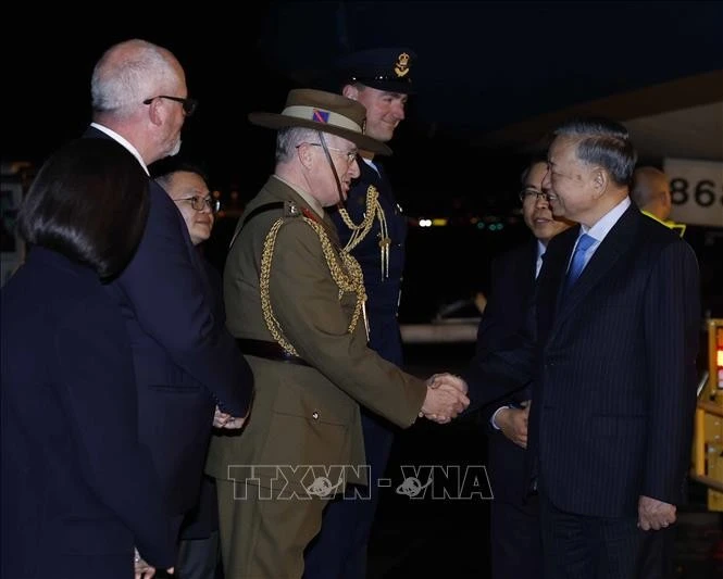Tổng Bí thư, Chủ tịch nước bắt đầu thăm cấp Nhà nước tới Australia