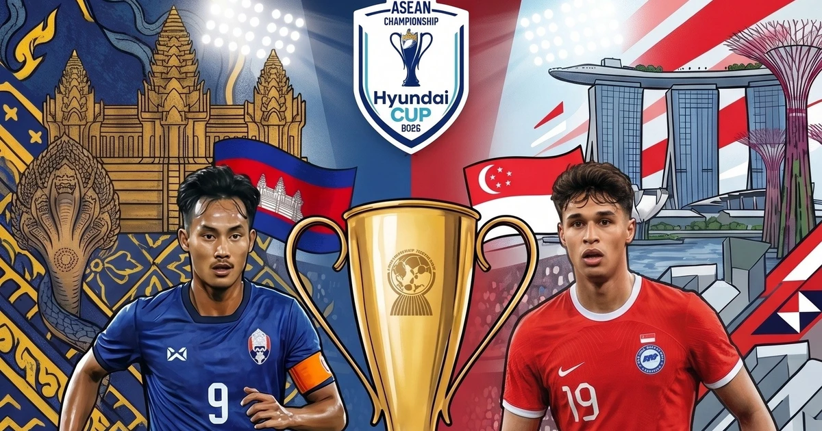 Nhận định bóng đá Campuchia vs Singapore - AFF Cup 2026: Bữa tiệc bàn thắng?