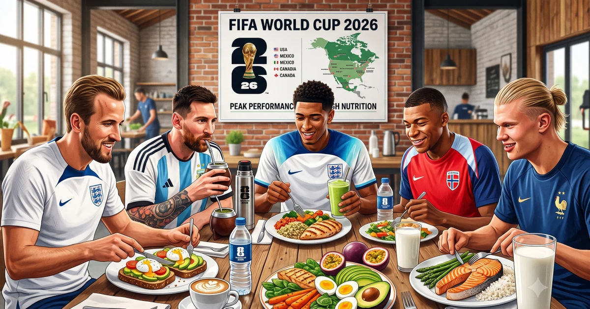 Bí quyết dinh dưỡng làm nên sức mạnh của các ngôi sao World Cup