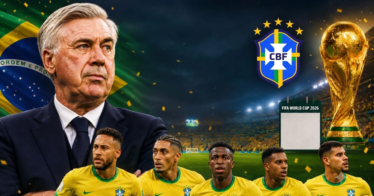 Sự điềm tĩnh của Ancelotti là vũ khí mạnh nhất của Brazil