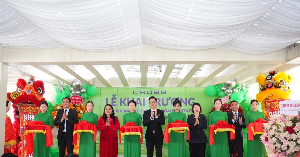 Tăng cường hiện diện ở phía Bắc, Chubb Life Việt Nam khai trương văn phòng Infinity tại Hải Phòng