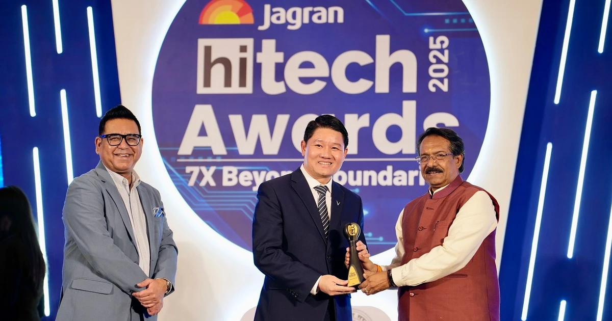 Vinfast nhận hai giải thưởng danh giá tại Jagran Hi-Tech Awards 2025