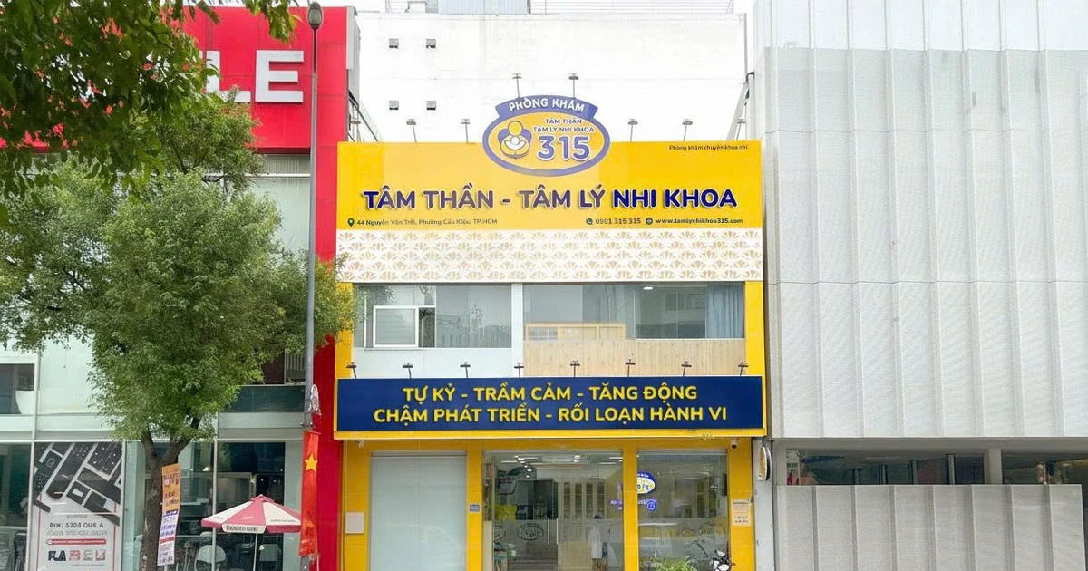Hệ Thống Nhi Đồng 315 mở phòng khám Tâm Thần - Tâm Lý Cho Trẻ