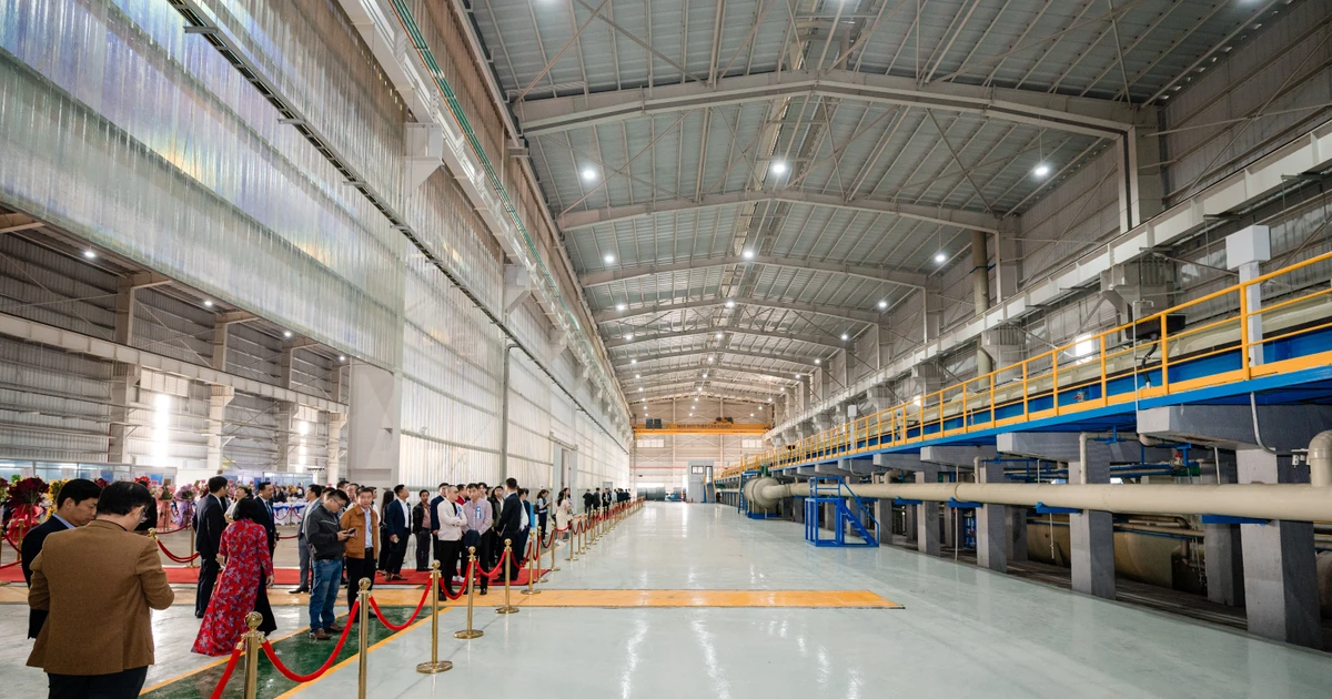 Tôn Việt Pháp khánh thành Nhà máy thép Cán nguội 45 triệu USD