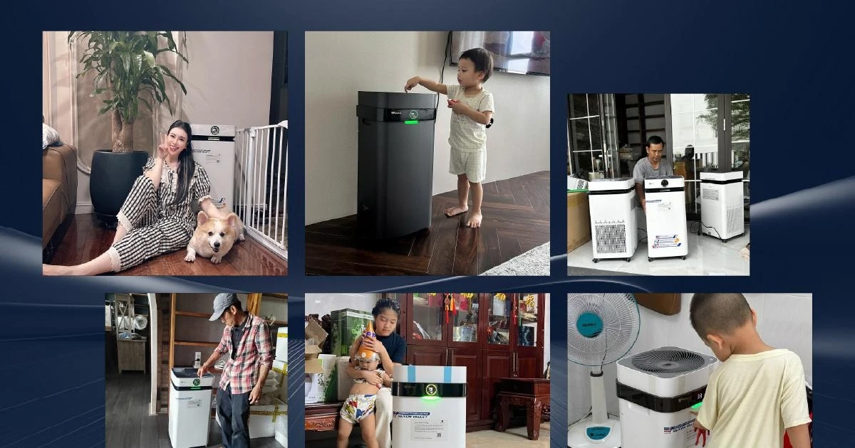 Công nghệ làm sạch không khí thế hệ mới xuất hiện trong nhiều gia đình đô thị