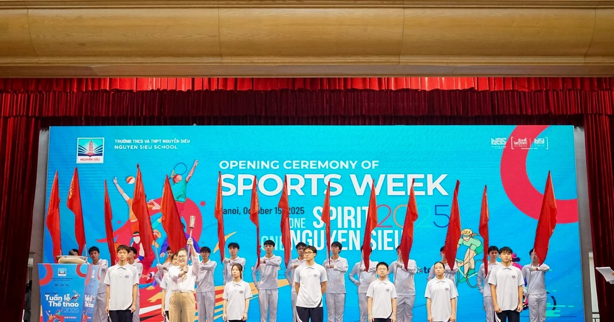 Hơn 2.000 VĐV tham gia Tuần Thể thao Nguyễn Siêu 2025: Lan tỏa tinh thần gắn kết và triết lý giáo dục toàn diện