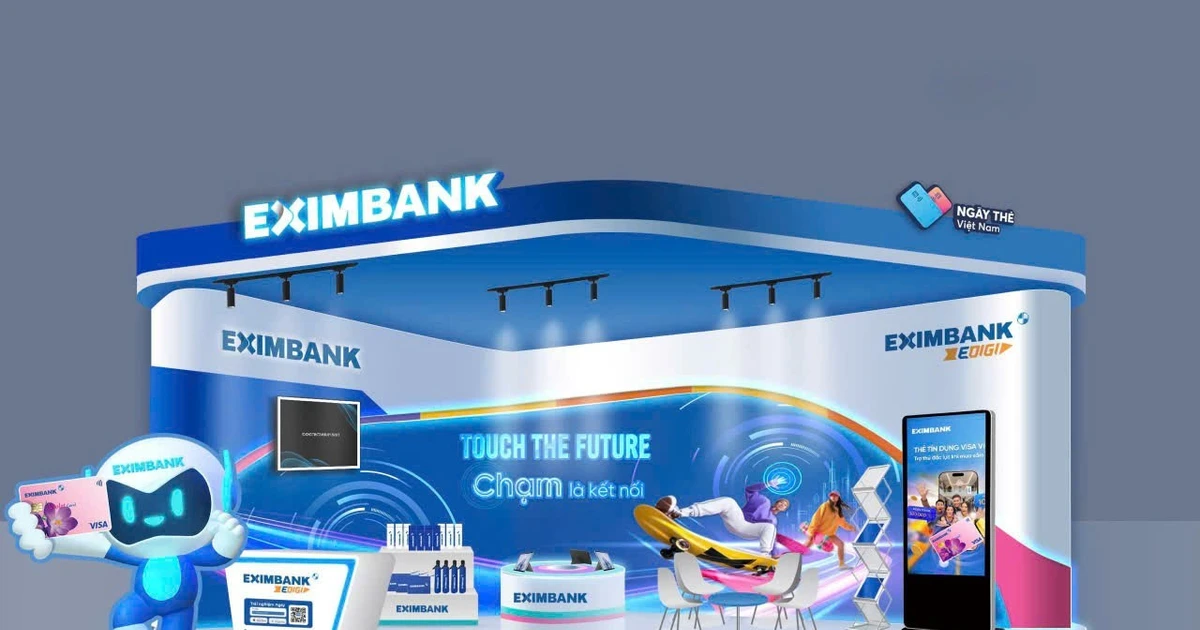 Eximbank mang thông điệp 'Touch the Future – Chạm là kết nối' đến Ngày hội Thẻ Việt Nam 2025