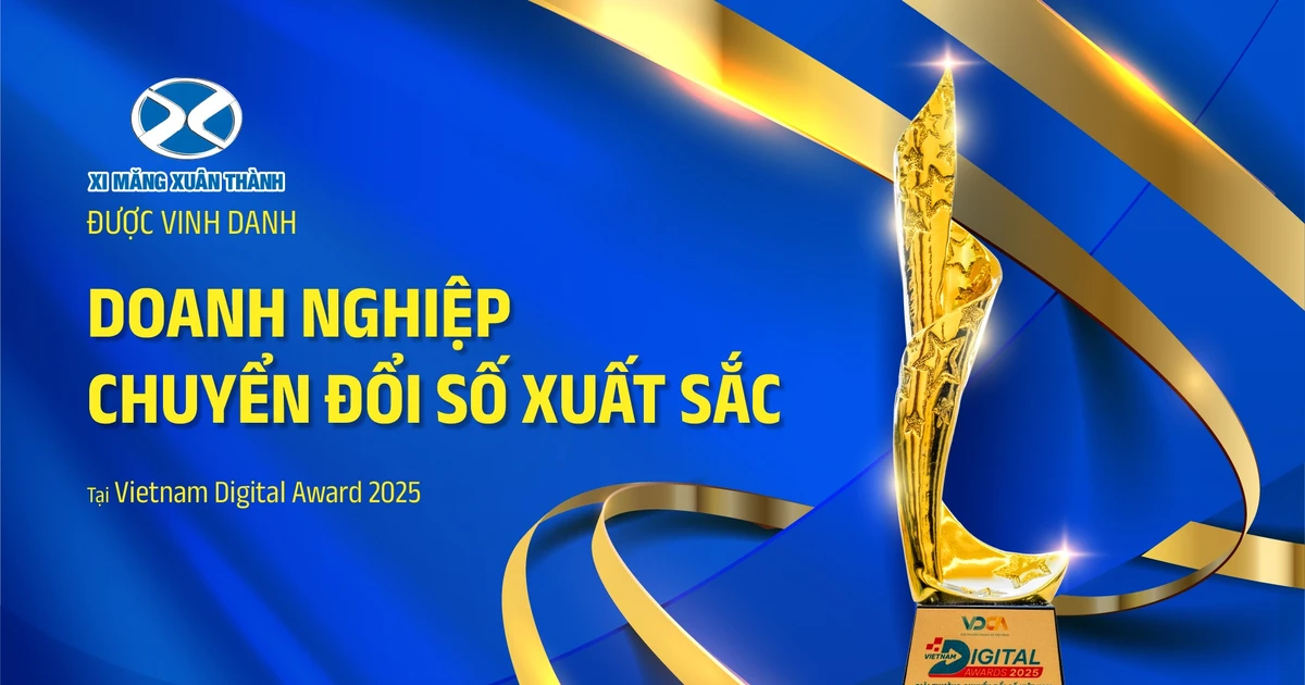 Xi Măng Xuân Thành tiếp tục khẳng định vị thế tiên phong với giải thưởng 'Doanh nghiệp chuyển đổi số xuất sắc năm 2025'