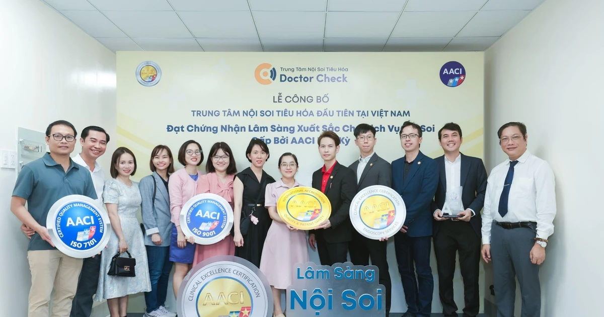 Phòng khám đầu tiên tại Việt Nam đạt chứng nhận nội soi xuất sắc từ Hoa Kỳ