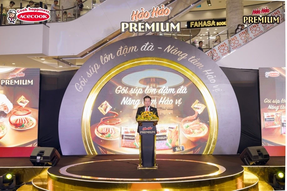 Acecook Việt Nam ra mắt phiên bản Hảo Hảo premium