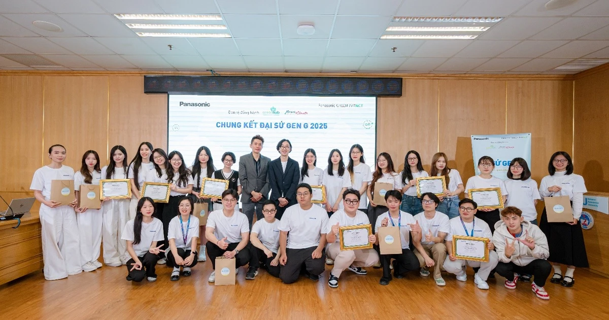 Panasonic trao quyền cho thế hệ trẻ đề xuất và biến ý tưởng bền vững thành thực tế tại “Đại sứ Gen G 2025”