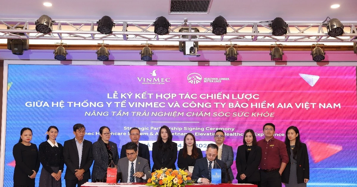 AIA Vietnam và Vinmec hợp tác chiến lược mở rộng hệ sinh thái chăm sóc sức khỏe cao cấp