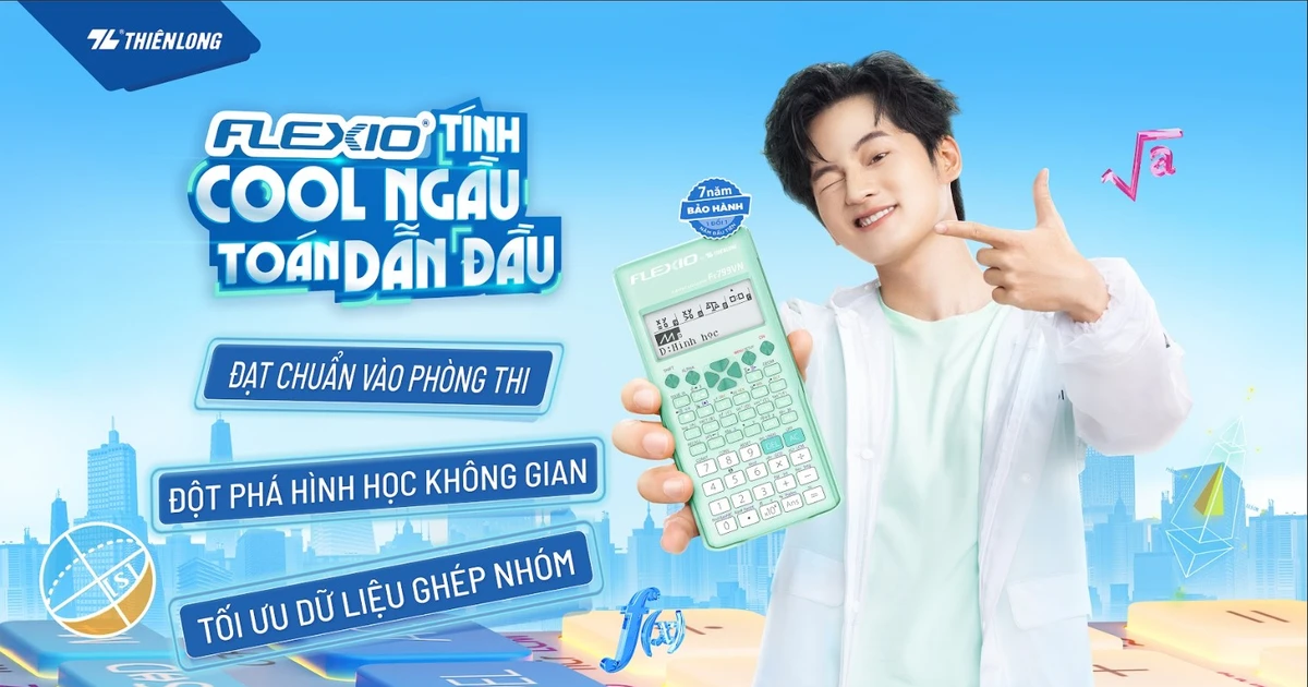 Thiên Long FLEXIO là Nhà tài trợ Vàng cho Đấu trường Toán học Châu Á – AIMO năm học 2025- 2026